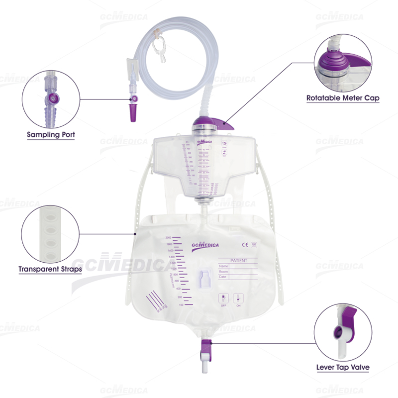 urine meter drainage bag